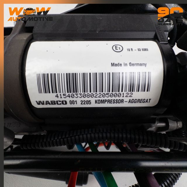 04-13 BENTLEY CONTINENTAL GT FLYING SPUR AIR SUSPENSION COMPRESSOR PUMP OEM