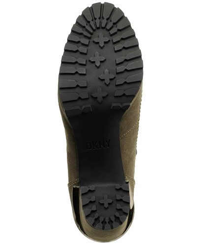 DKNY Women's Lenni Lace-Up Platform Block-Heel Boots - Picture 5 of 5