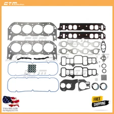 Graphite Cylinder Head Set Fits 96-00 Chevrolet GMC C2500 Suburban 7.4L OHV 16v