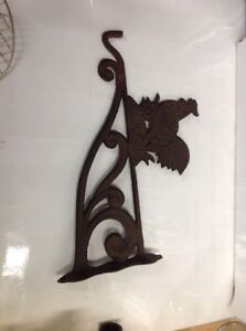 Plant Hanger Garden Decor Decorative Wrought Iron Image Is Loading Plant Hanger Garden Decor Decorative Wrought