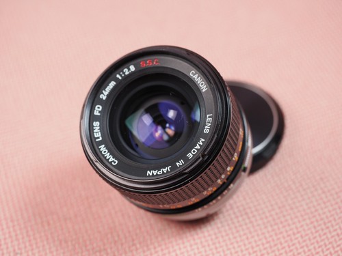 Canon FD 24mm f2.8 SSC S.S.C. reflex grandangolare MF made in Japan - Foto 10 di 21