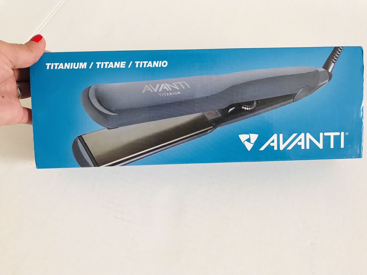 Avanti - Titanium High Heat Flat Iron - 1-1/4in Avanti - Titanium High Heat Flat Iron - 1-1/4in
