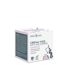 CREMA VISO GIORNO ANTI AGE PELLE MATURA ERBA VITA. TEXTURE LEGGERA E SETOSA