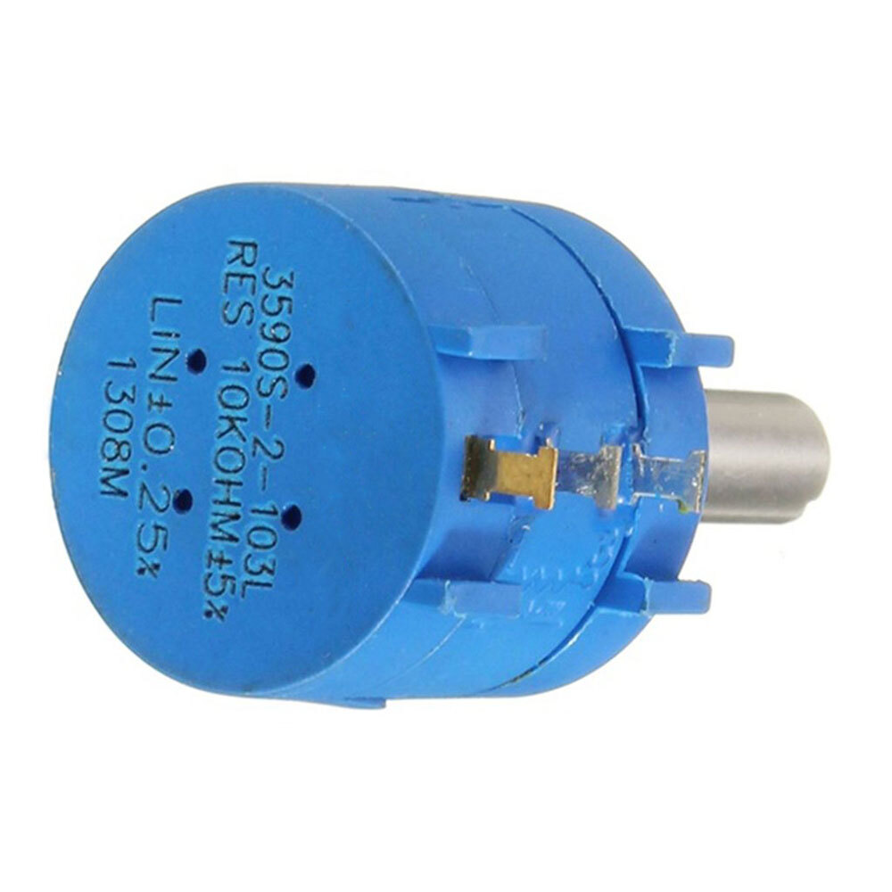 Gump's Grocery Präzisions-Potentiometer 3590S-2-102L – 1 KOhm, 10 Umdrehungen, Drahtgewickelt, 6 Mm Schaft
