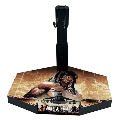 1/6 Scale Action Figure Display Stand Rambo III First Blood Customize - Picture 26 of 43