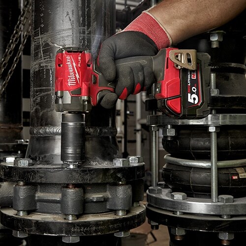 Llave de impacto inalámbrica de 1/2" Milwaukee M18 FIW212-0X0 - solo cuerpo - Imagen 5 de 9