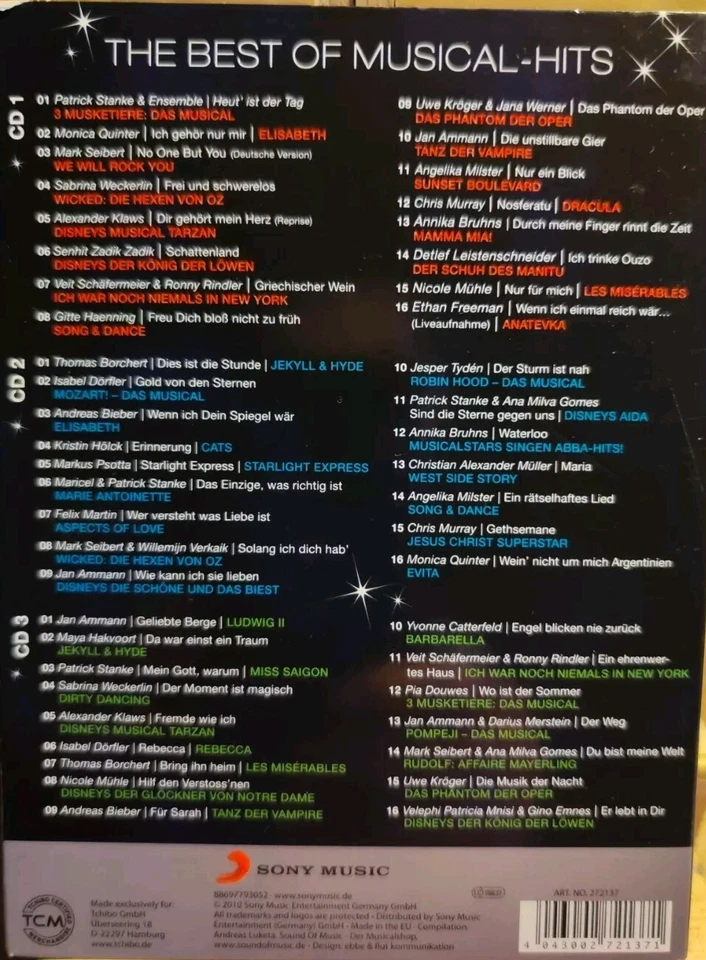 3 CD Set - The best of Musical Hits - Bild 4 von 4