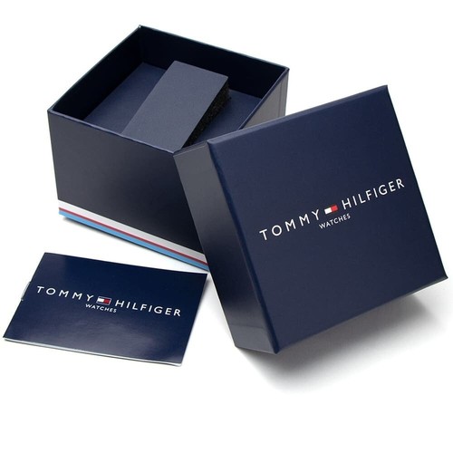 Tommy Hilfiger Jeans Analog Digital 1791761 Quartz Blue Silicone Men`s Watch - Picture 4 of 4