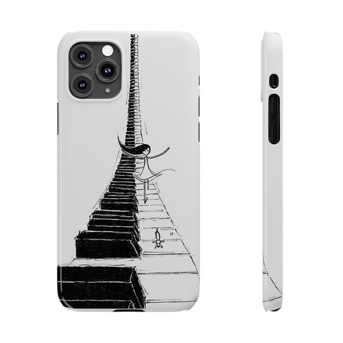 Funda delgada para piano surf iPhone 16/15/14/13/12/11, acabado brillante Daschund - Imagen 66 de 73