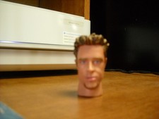 RARE TYLER DURDEN ''FIGHT CLUB'' 12'' ACTION FIGURE HEAD 1/6 SCALE