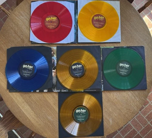 Harry Potter Deathly Hallows 1&2 Half Blood Prince Vinyl Lot Near Mint