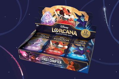 Disney Lorcana The First Chapter Booster Box (24 Packs)NEW SEALED English Disney Lorcana The First Chapter Booster Box (24 Packs)NEW SEALED English