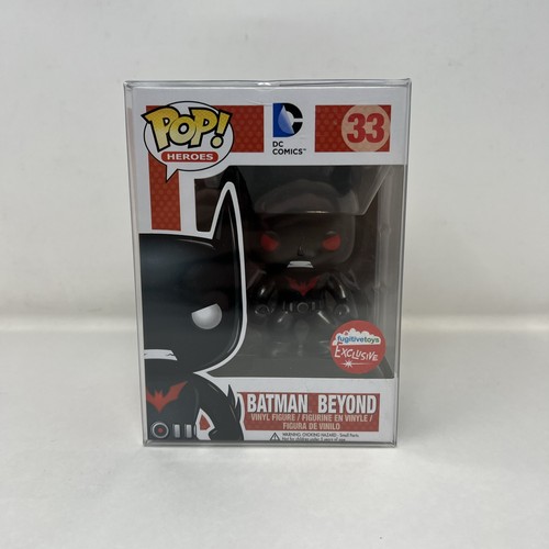 FUNKO POP Batman Beyond #33 METALLIC Red Eyes Fugitive Toys Exclusive