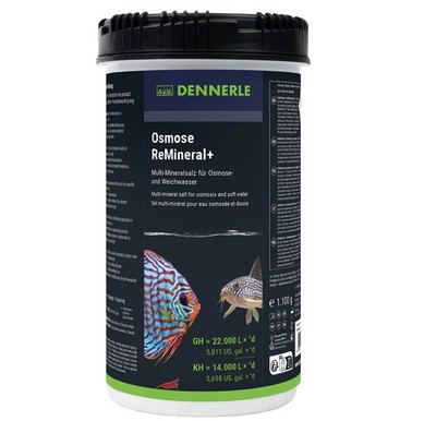 DENNERLE Osmose ReMineral + Multi Mineral Salz Aquarium Garnelen Fische 1.100 g