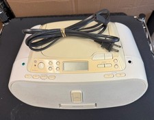 Sony ZS-S2iP CD Radio Boombox iPod Dock AM/FM Mega Bass Portable Audio System