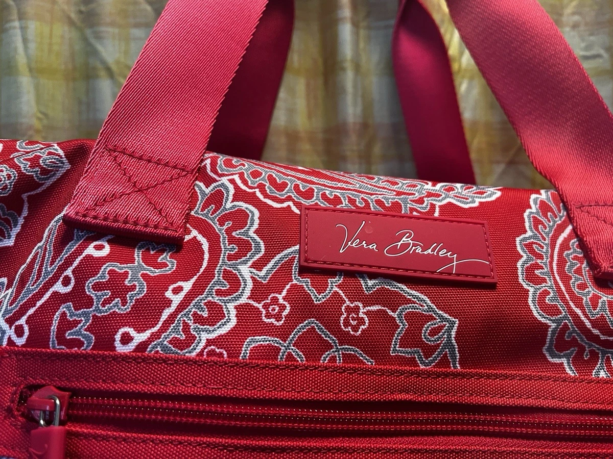 Vera Bradley Paisley Red Travel Luggage for sale | eBay