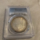 1878 8 TF Morgan Silver Dollar PCGS Ms 63 90% Silver Coin Nice