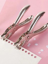 1pc Hole Punch Metal Hand Held One Single Hole Paper Puncher | Ebay