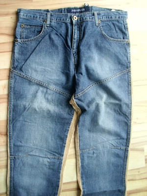 FISHBONE 90er vintage blue skater Jeans Cord  W32 L34 32 boy & girl