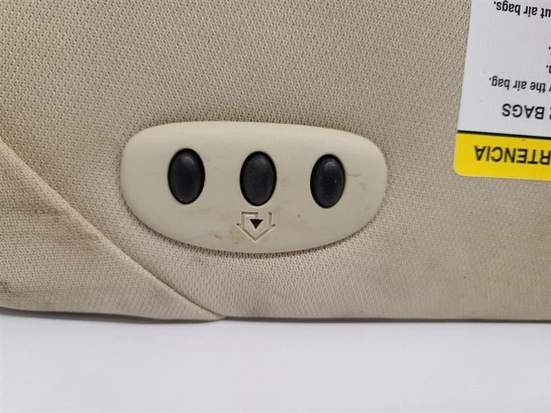 10-16 Lincoln MKS Rh derecha izquierda conductor parasol iluminado abridor de puerta de garaje Foto 3 de 4