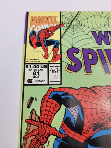 Web Of Spider-Man 81 1991 Marvel Comics Comic Book - Picture 3 of 13