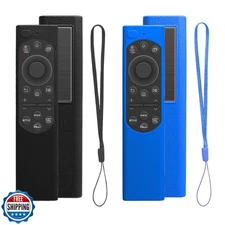 2 Pack Remote Cover for Samsung Smart TV, Silicone Protective Case for Samsun