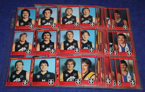 1982 Scanlens VFL Full Set Of 180 Cards
