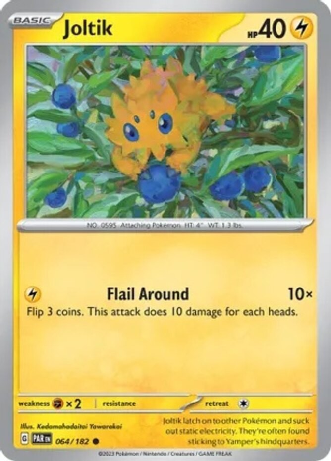 Joltik - 064/182 - Common - Reverse Holo - Near Mint