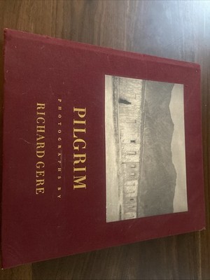 Pilgrim Photographs by Richard Gere 1997 First Edition Hardcover Book USED
