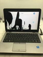 HP ELITEBOOK 720 - FOR PARTS/BAD LCD/BIOS LOCK - INTEL I5 - NO RAM - READ - BB