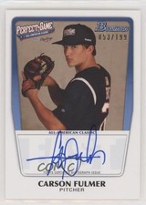 2012 Bowman Draft Perfect Game All-American /199 Carson Fulmer #AAC-CF Auto e8i