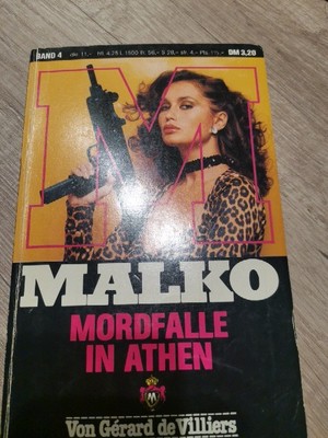93800 Gérard de Villiers MORDFALLE IN ATHEN. BAND 4.