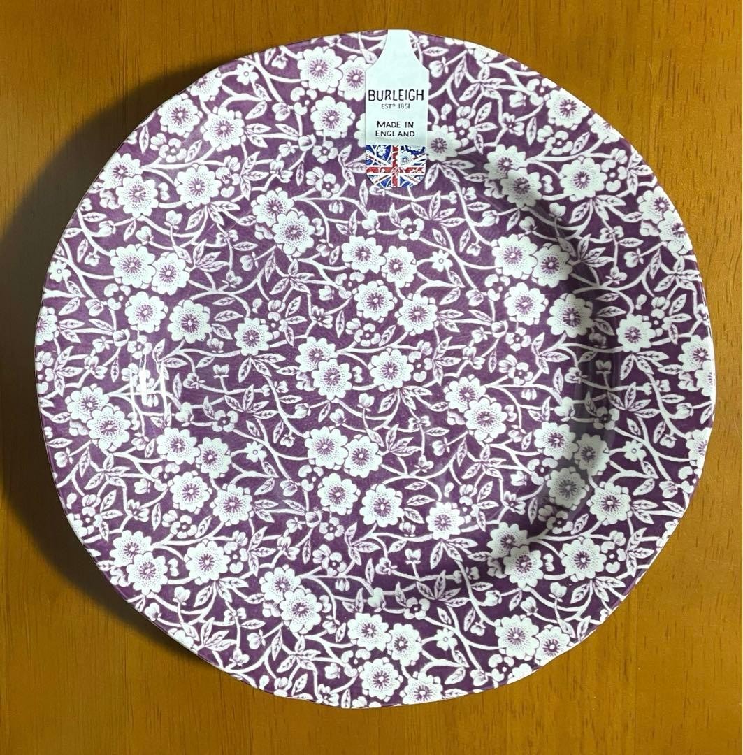Burleigh Mulberry Calico Plate 21.5cm | eBay