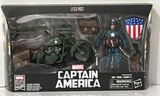 Marvel Legends - 80th Years - WWII Captain America with Motorcycle - Hasbro