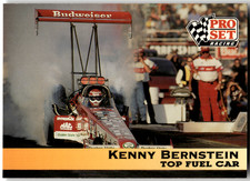 1992 Pro Set Racing #102 KENNY BERNSTEIN Budweiser King Dragster