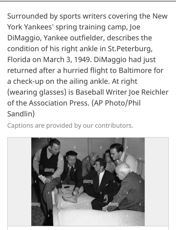 2018 HA KINGS Historic Autographs Joe DiMaggio Cut 4/18 GOLD BAS AUTHENTIC HOF💎 - Image 3 of 3