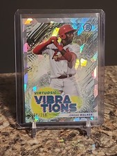 2022 Bowman Virtuosic Vibrations Jordan Walker #VV-13 Atomic Refractor /150