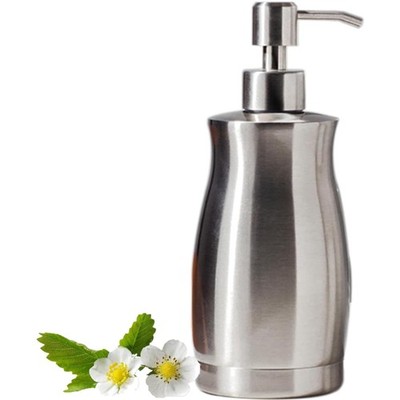 Brushed Stainless Steel Countertop Soap Dispenser Rust and Leak Resistant Han...