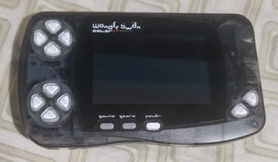 そろばんぐ　WonderSwan Color Bandai WonderSwan Color Black Video Game Consoles for sale | eBay
