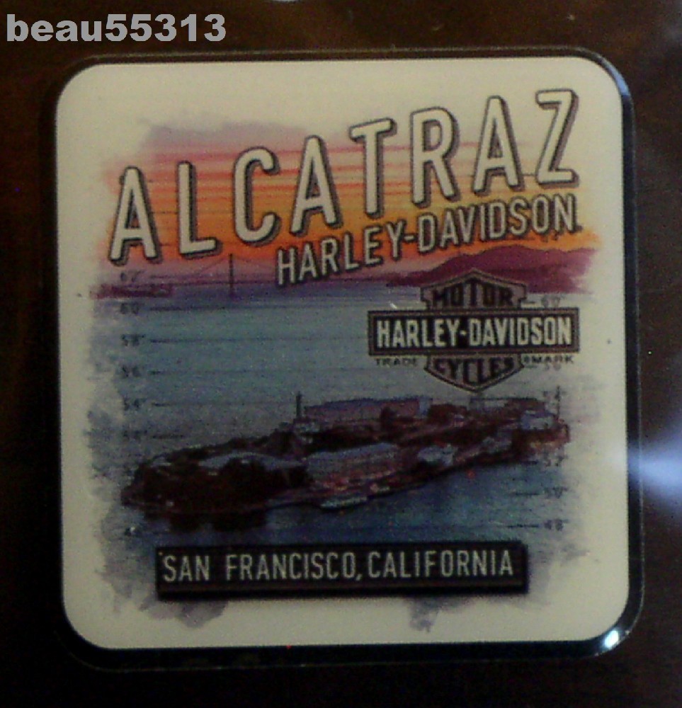 ⭐ALCATRAZ SAN FRANCISCO CALIFORNIA HARLEY DAVIDSON DEALER