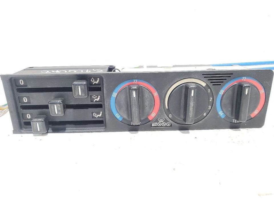 1989 1995 BMW 525I OEM Complete with Board AC Temperature Control - Image 2 of 4