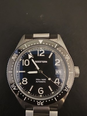 Seestern S434 V2  watch Black