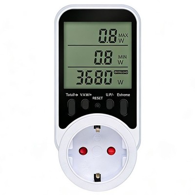 Digital Power Saving Energy Monitor Watt Amp Volt KWh Meter Electricity Analyzer