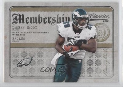 2010 Panini Classics Membership Gold 41/100 LeSean McCoy #7 04up