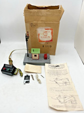 American Flyer S Gauge #758A Sam the Semaphore Man in OB w/Paperwork, Pins EXC+