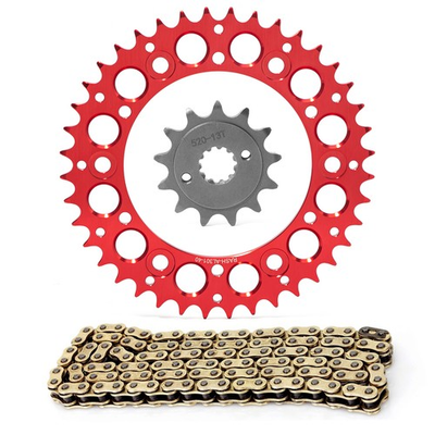 #ad #ad CRF250 520 Pitch Set 13T 40T FR Sprocket Chain Kit for Honda Dirt Bike Off Road $80.00