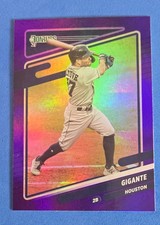 2021 Panini Donruss - Variation Jose Altuve #202 Holo Purple Gigante