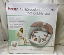 Image of BEURER Foot Bubble Spa FB20 Massage Bath & Pedicure Attachments (Damaged Box)