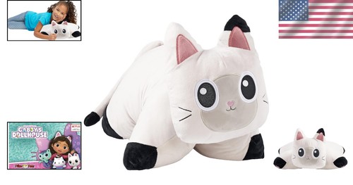 Pandy Paws 16" Plush Pillow Pet – Official DreamWorks Gabby's Dollhouse Toy - Picture 2 of 9