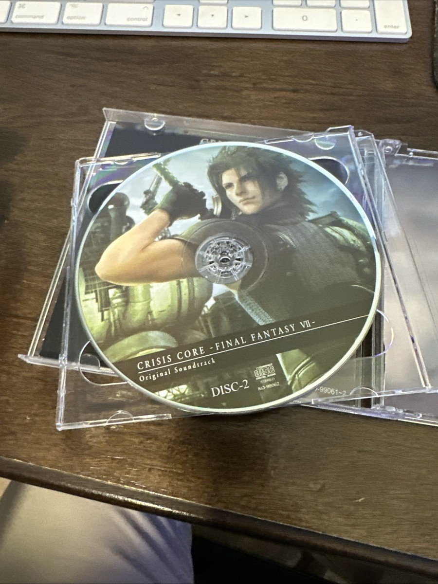 CRISIS CORE FINAL FANTASY VII Original Soundtrack 2CD Japan Game